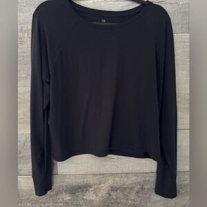 GAP Women's Black Long Sleeve Top